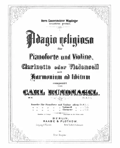 Adagio religioso, Op.8 (Rundnagel, Carl) 原版 正谱 五线谱 钢琴谱 经典乐谱.pdf