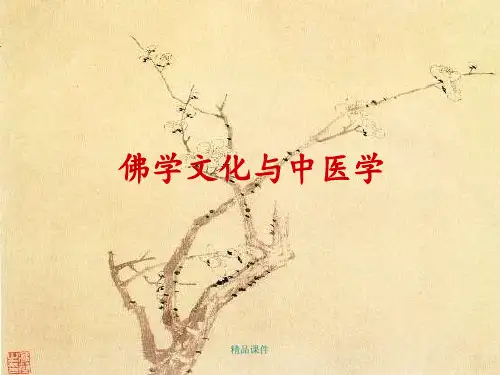 佛家文化与中医学,刘庆宇