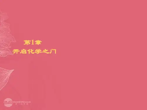 沪教初中化学九上《1第2节 化学研究些什么》PPT课件 (8)