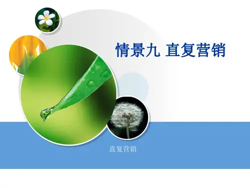 市场营销学讲课稿件-直复营销.ppt
