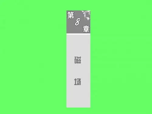 2013年广东物理一轮【第八章第一讲磁场及磁场对电流的作用】