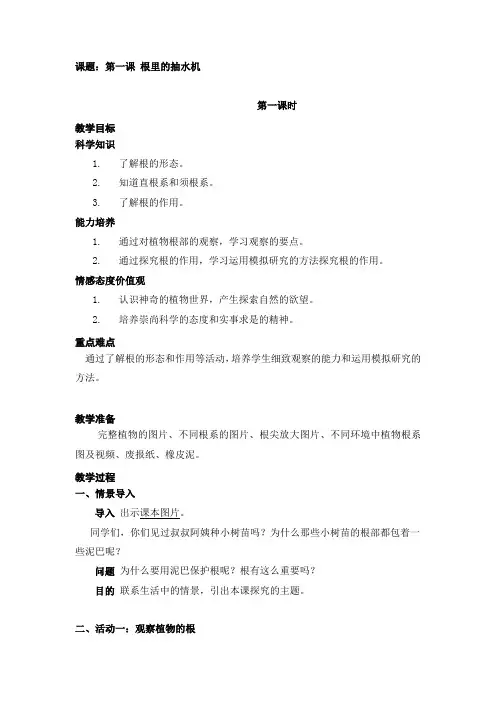 根里的抽水机