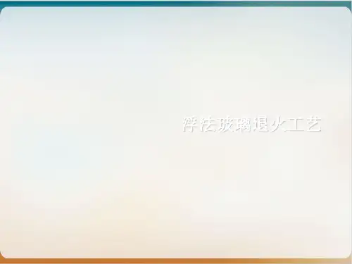 浮法玻璃退火工艺课件PPT