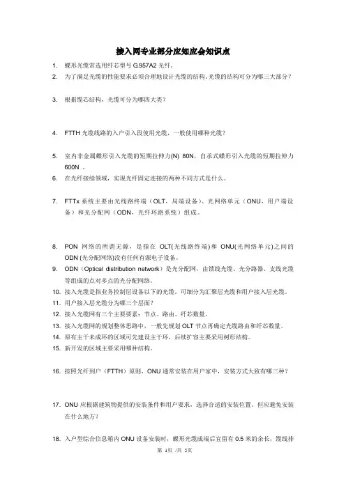 接入网