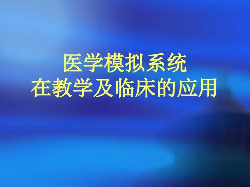医学模拟系统