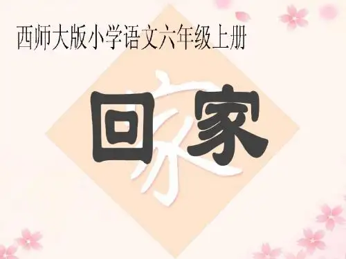 回家