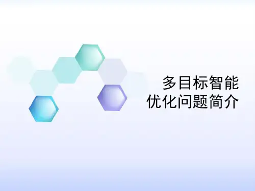 多目标优化算法简介