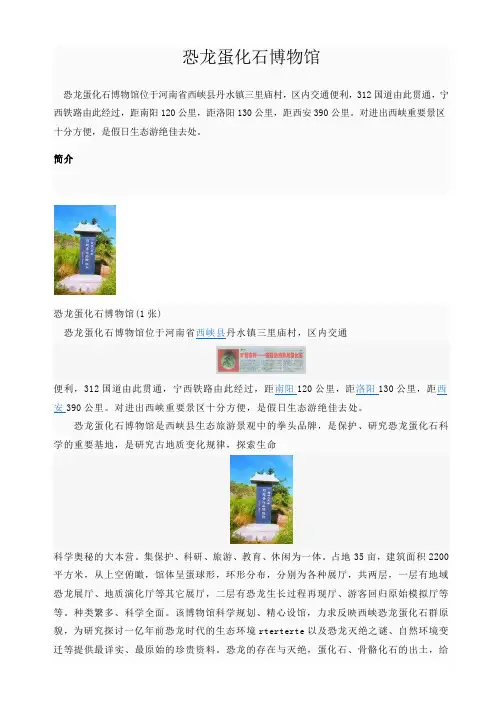 西峡恐龙蛋博物馆