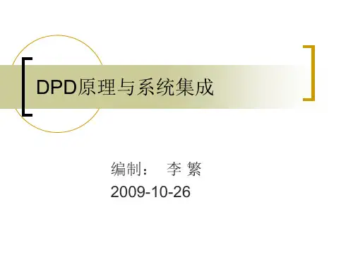 dpd原理与系统集成_new