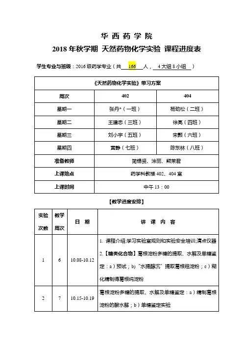 华西药学院