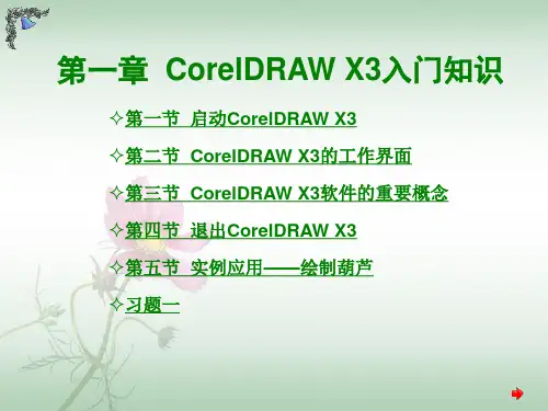 中文CorelDRAW_X3教程_第1章