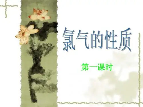 氯气的性质