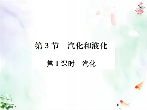 《汽化和液化》课件完美版
