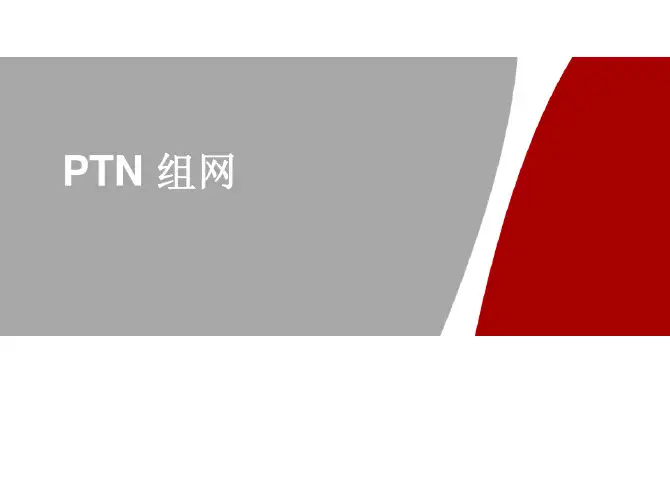 PTN 组网培训