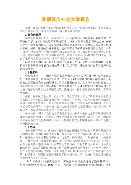 社会实践报告二