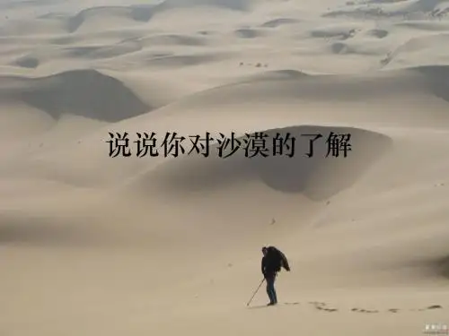 十一《沙漠里的奇怪现象》