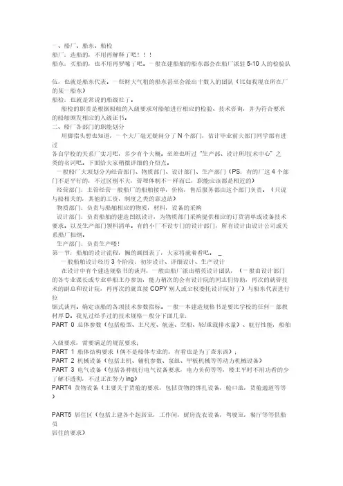 船舶生产流程1