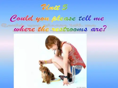 英语:Unit-5-《Could-you-please-tell-me-where-the-restrooms-are?》课件(1)(鲁教版九年级)