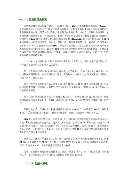 CT原理