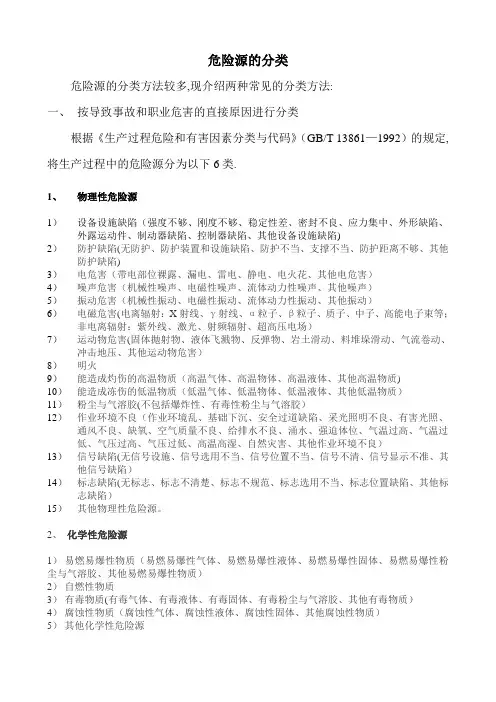 危险源的分类[1]2