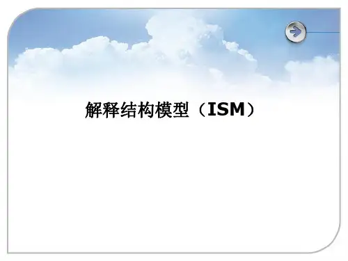 解释结构模型(ISM)