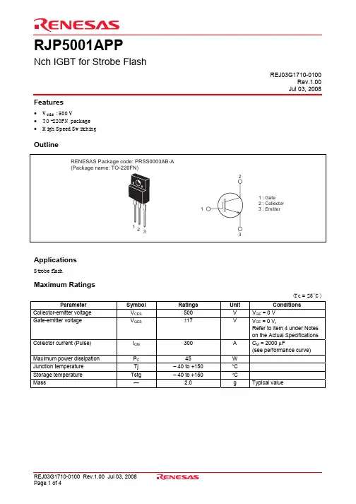 RJP5001APP中文资料
