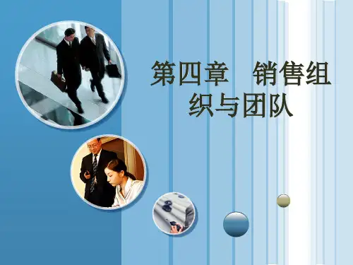 销售组织与团队培训课程