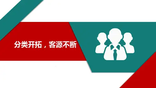 分类客户新客户首次开发老客户再次开发方法注意事项28页