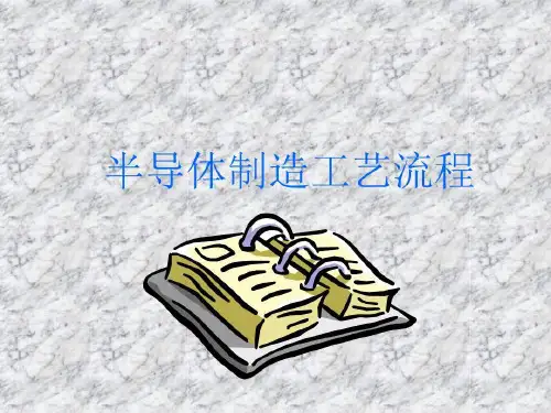 半导体制造工艺流程图共98页