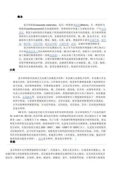 复合材料概念