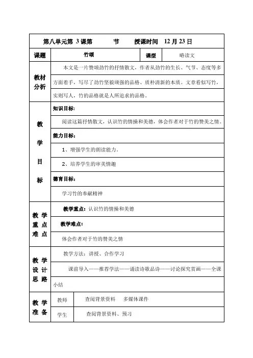竹颂