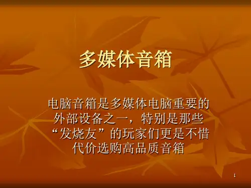 多媒体音箱