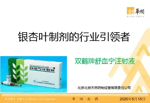 舒血宁注射液