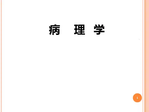 病理学和病理生理学ppt演示课件