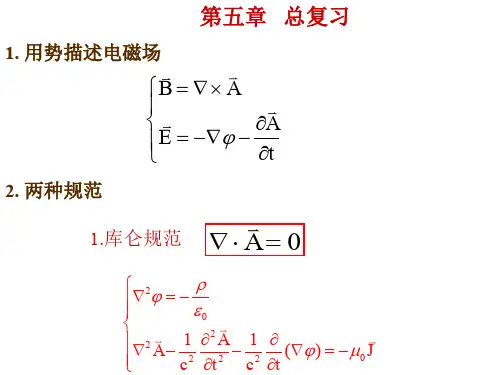 电动力学第27次课第5章习题课.ppt