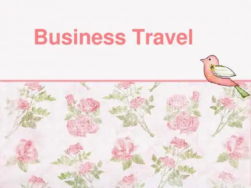 Business Travel出差旅行