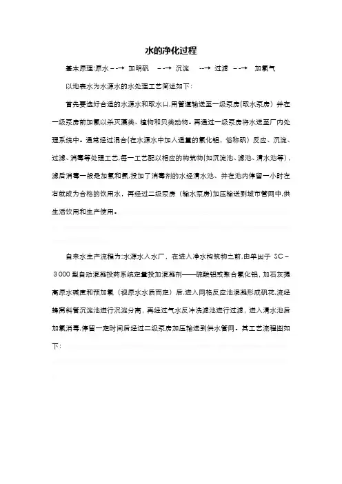水的净化过程.doc