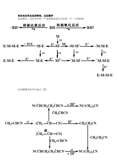 有机电化学合成