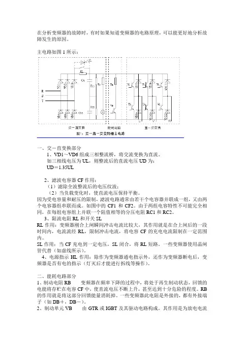 变频器主电路图