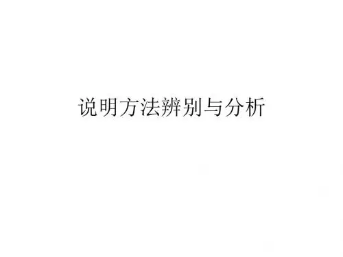 说明文复习 说明方法12.15
