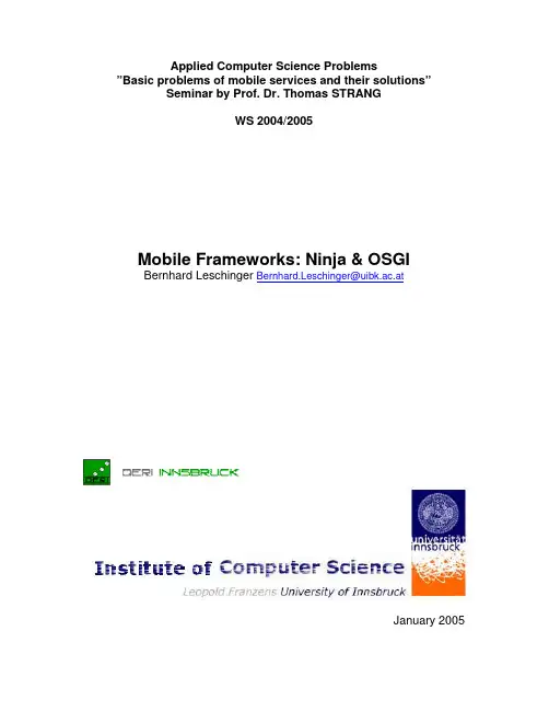 Seminar by Prof. Dr. Thomas STRANG