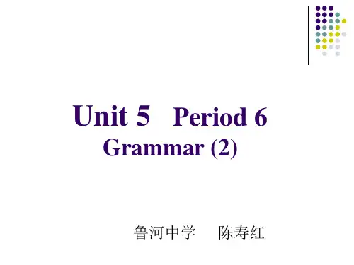 8A Unit 5-6 (Grammar 2)