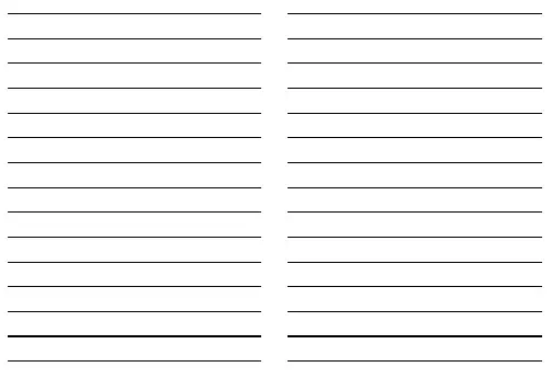 练字横格多款 可直接打印(A4)