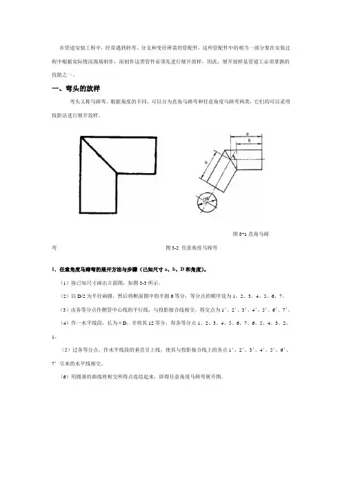 管件展开图