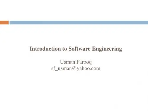Lecture 2_Introduction to Software Engineering