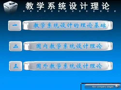 教学系统设计理论