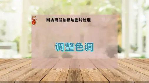 调 整 色 调