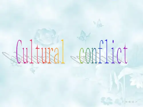 cultural conflicts