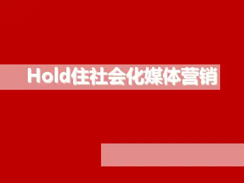 社会化营销方案-经典