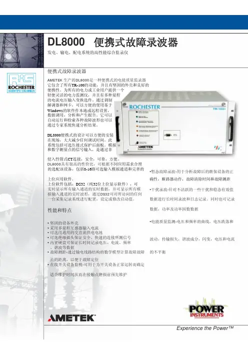 DL8000说明文档